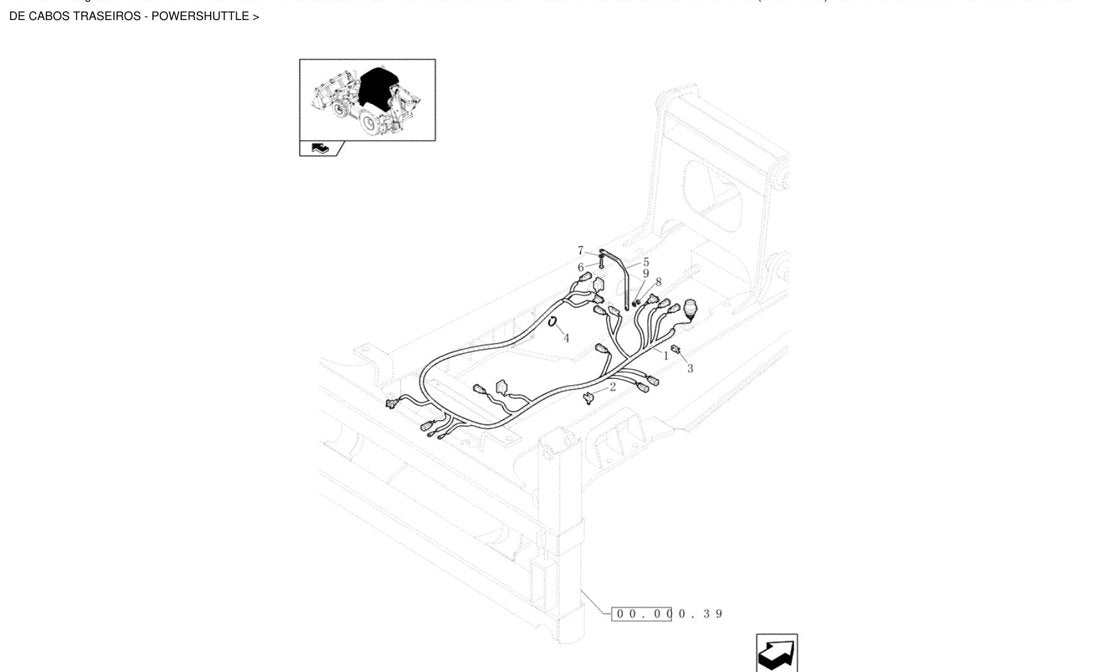 Catálogo de Peças Case - 580T - Retroescavadeira - página 3