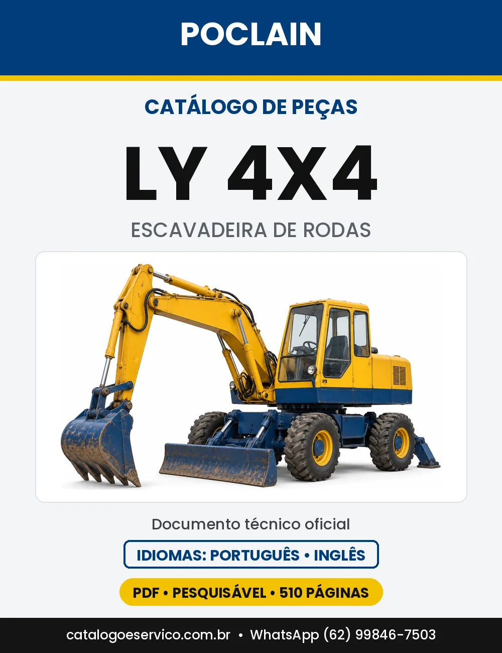 Catálogo de Peças Poclain LY (Padrão e 4x4) — versão LY 4x4 (1966-1977)