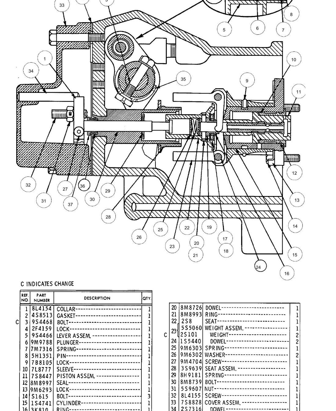 Catálogo de Peças Caterpillar - 12F - Motoniveladora (Inglês) - página 3