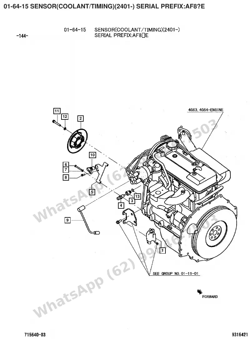 Vista explodida de peças do Catálogo Caterpillar GC25K HP – exemplo 2