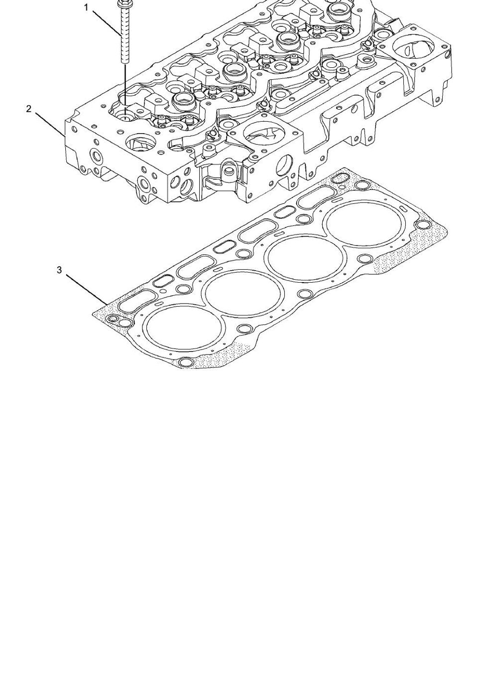 Catálogo de Peças Caterpillar TL1055C — Peças do manipulador telescópico Cat TL1055C (motor C4.4) - print 1