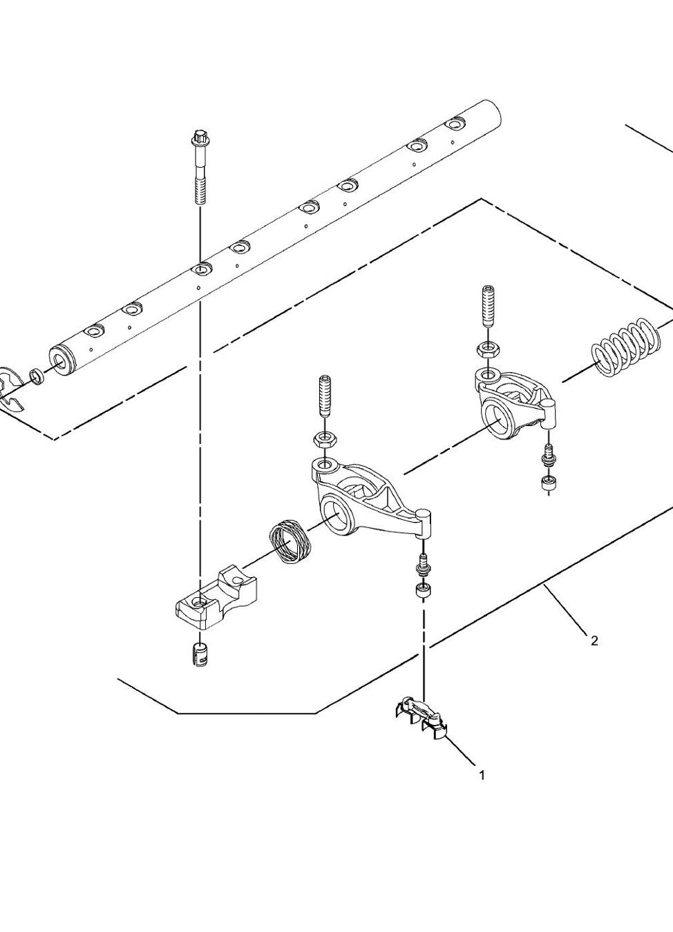 Catálogo de Peças Caterpillar TL1055C — Peças do manipulador telescópico Cat TL1055C (motor C4.4) - print 2