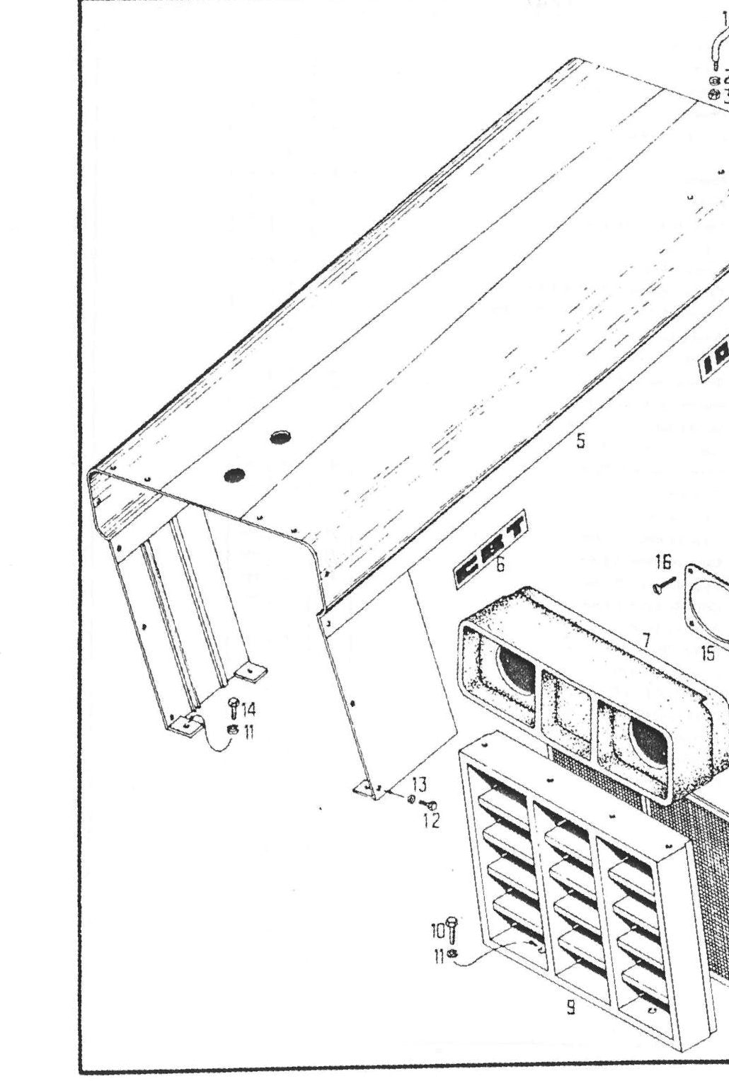 Catálogo de Peças CBT 1000 e 1065 - Trator - página 2