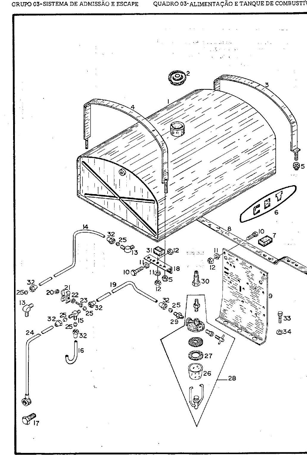 Catálogo de Peças CBT 1090, 1105 e 2400 - Trator - página 3