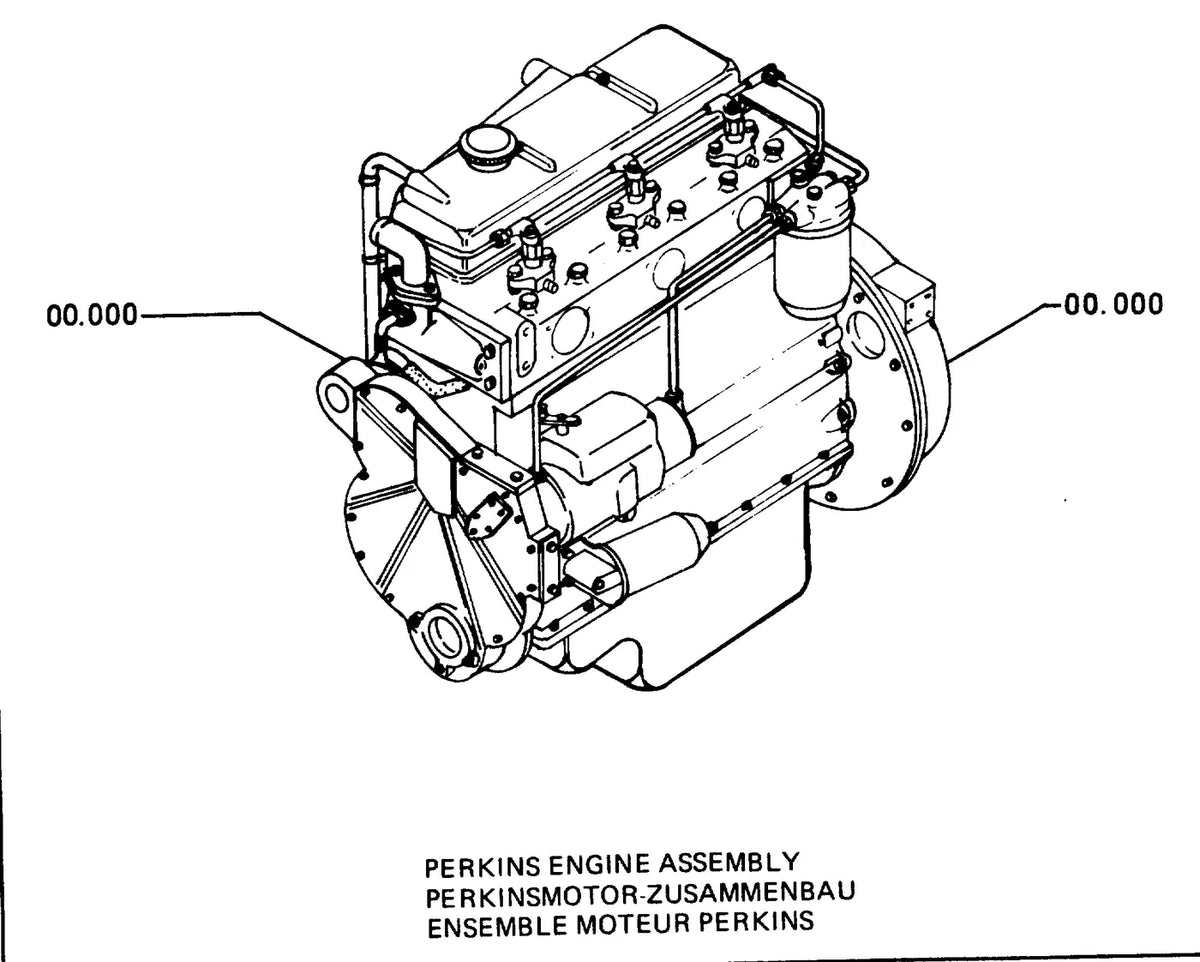 Catálogo de Peças Clark C500-Y20/25/30 PD — vista explodida 1