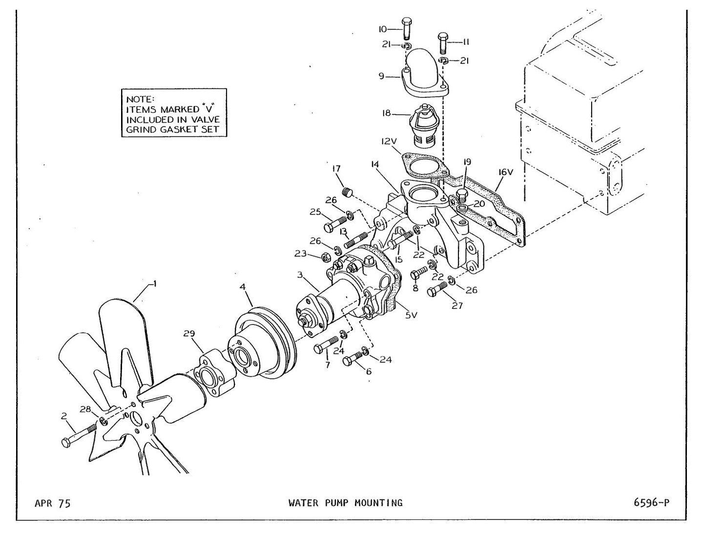 Catálogo de Peças Rebocador Clark Clarktor Diesel (Ref. X146) - página interna