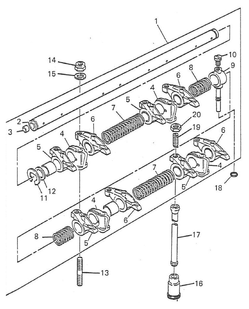 Catálogo de Peças Empilhadeira Clark DPL 60/70/75 (Lot SWF 5810 — 2 volumes) - página interna