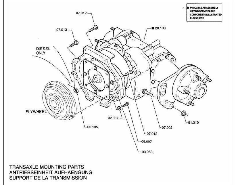 Catálogo de Peças Empilhadeira Clark Série M375 D (diesel, Lot GEF8026) (Ref. I-289-3) - página interna