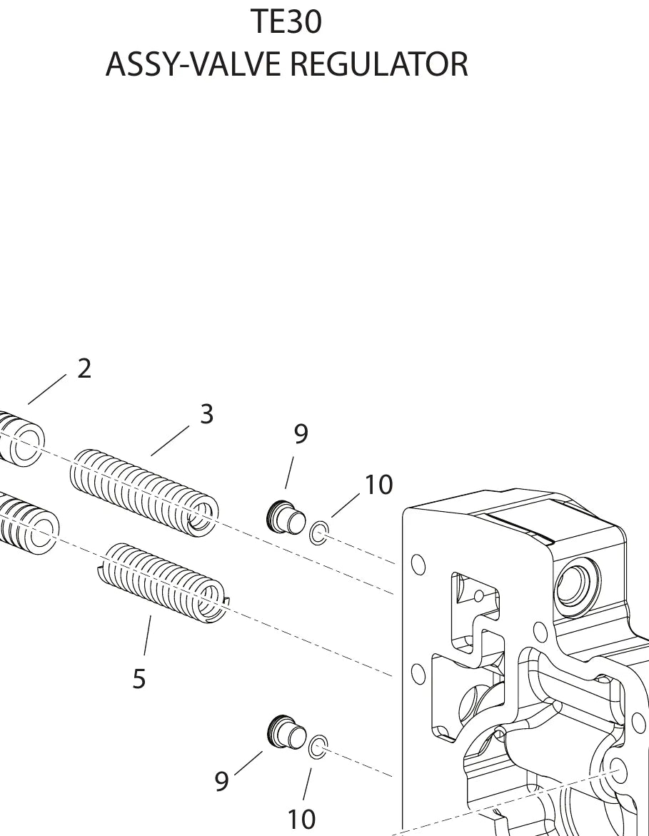 Catálogo de Peças Transmissão Dana Spicer TE30 157TE30510-1 — Terex Powershift — página 4 do documento