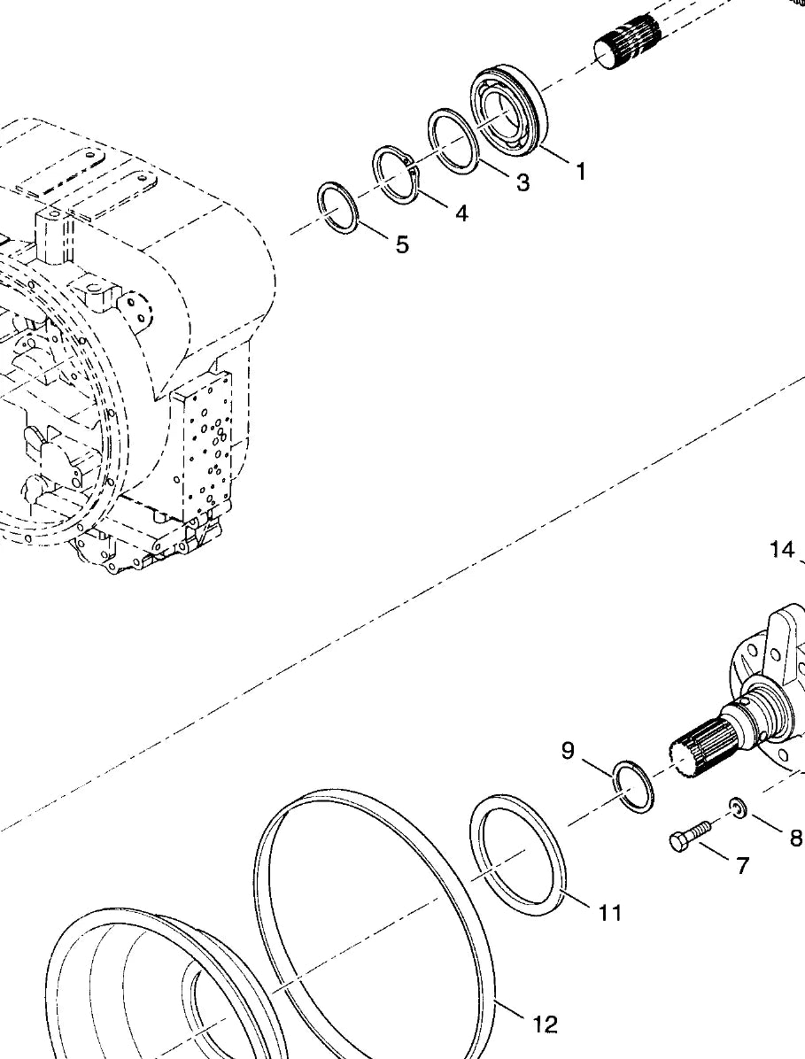 Catálogo de Peças Dana Spicer Transmissão TE32 15.7LMTE32427-85 Atlas Copco (TPL-2900) — página 1 do documento