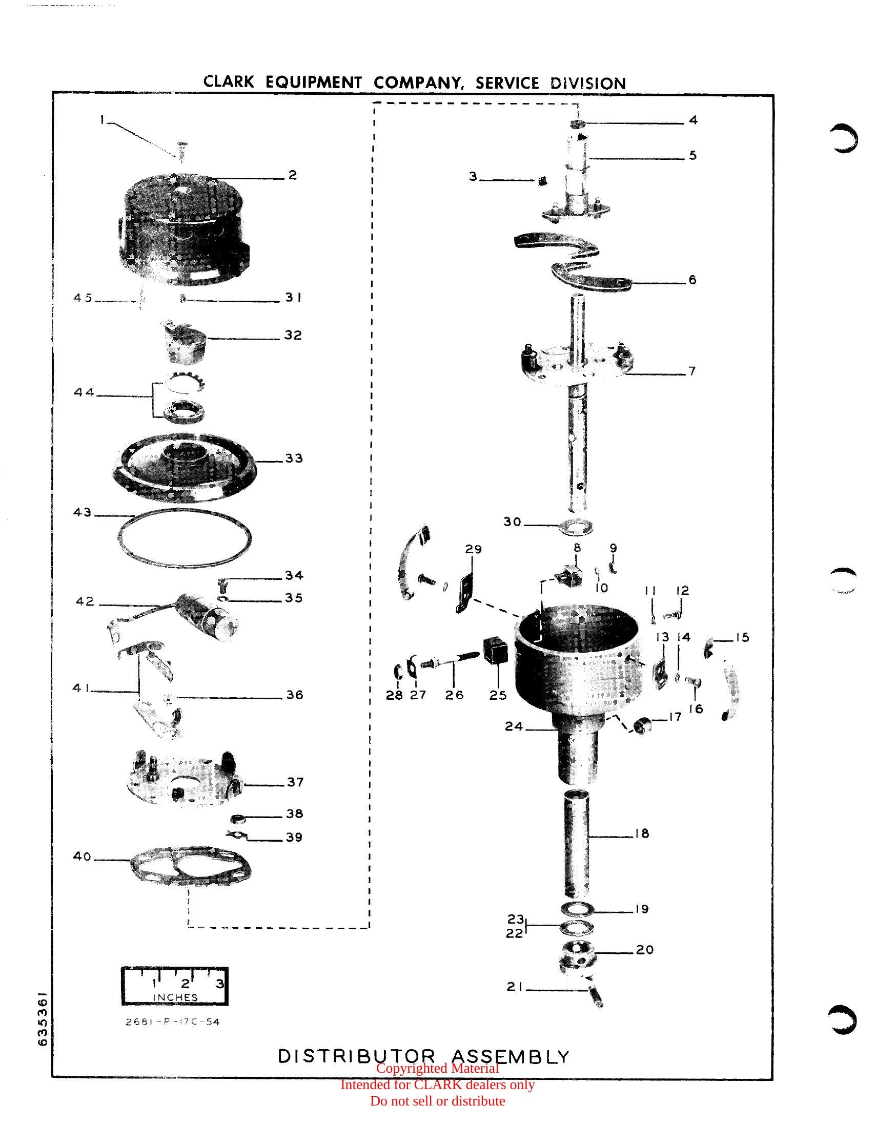 Catálogo de Peças Empilhadeira Clark Clarklift CY 80 (Book X114A2) - página interna