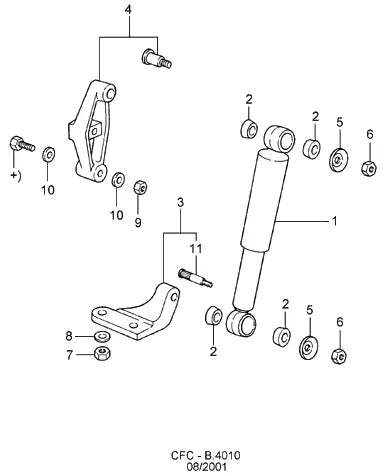 Catálogo de Peças Ford Cargo 1415 e 1417 — vista explodida 4