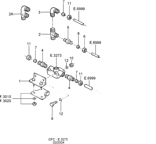 Catálogo de Peças Ford Cargo 1422 — vista explodida 2