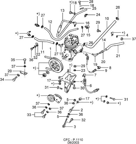 Catálogo de Peças Ford Cargo 1617 — vista explodida 2