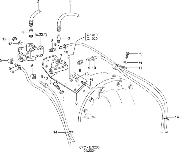 Catálogo de Peças Ford Cargo 1721 — vista explodida 2