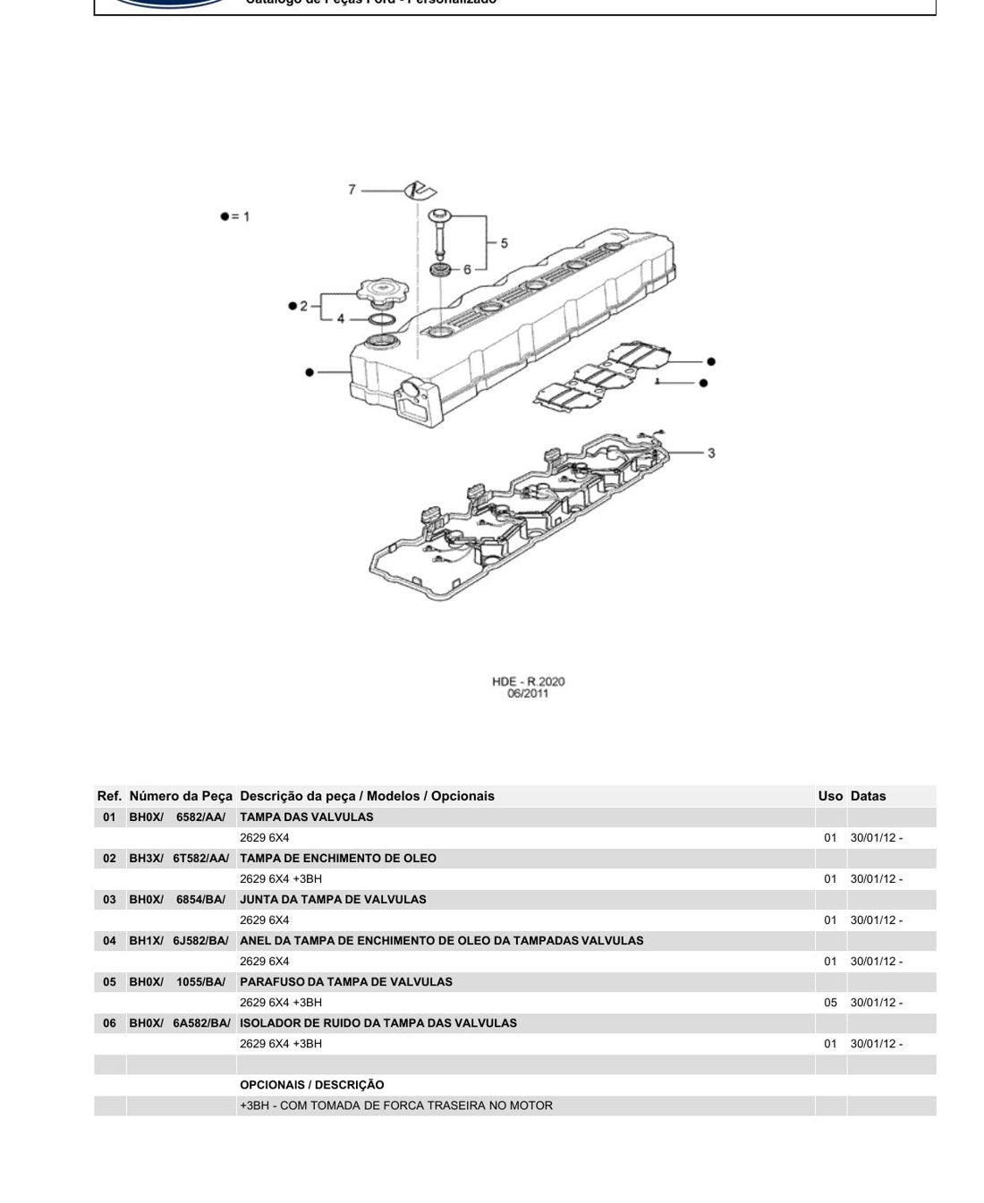 Catálogo de Peças Ford - Cargo 2629 - Caminhão - página 2