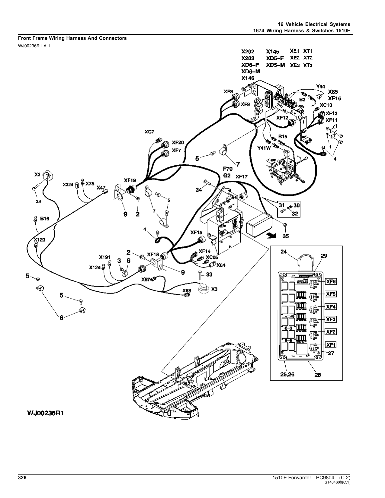 Catálogo de Peças Forwarder John Deere 1510E