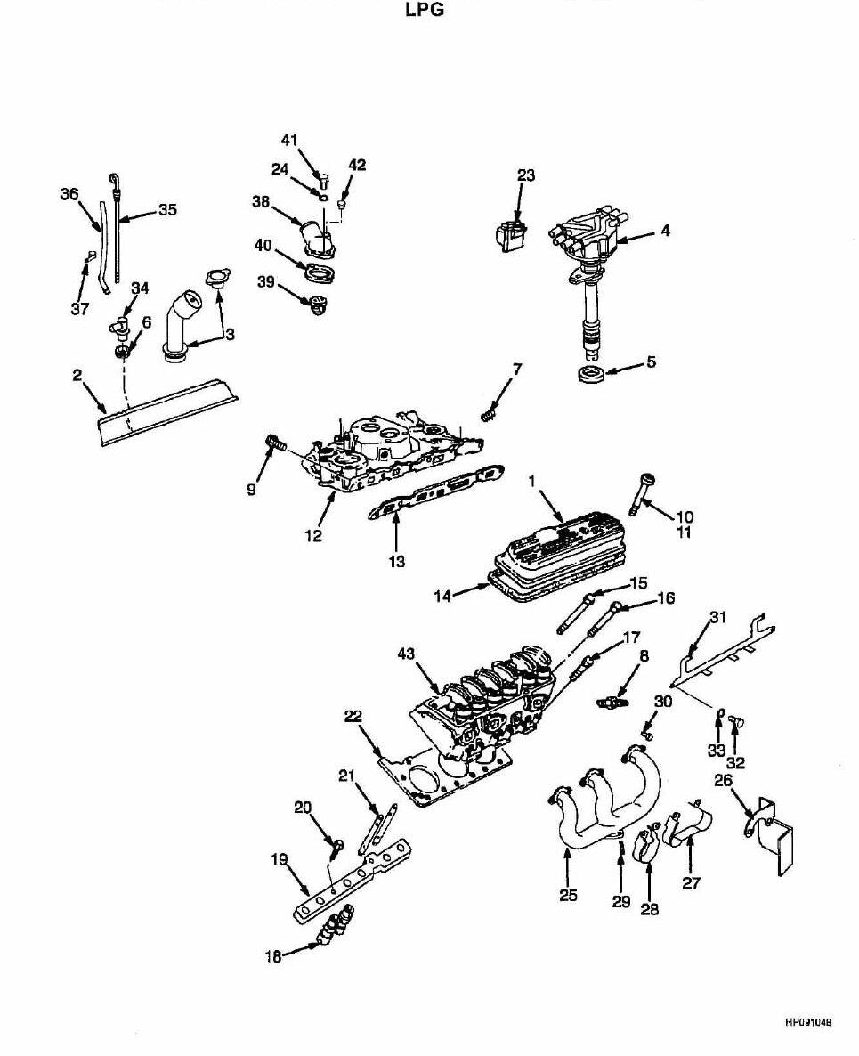Catálogo de Peças Hyster H6.00XL H7.00XL Challenger Empilhadeira (G006) - página estratégica 1