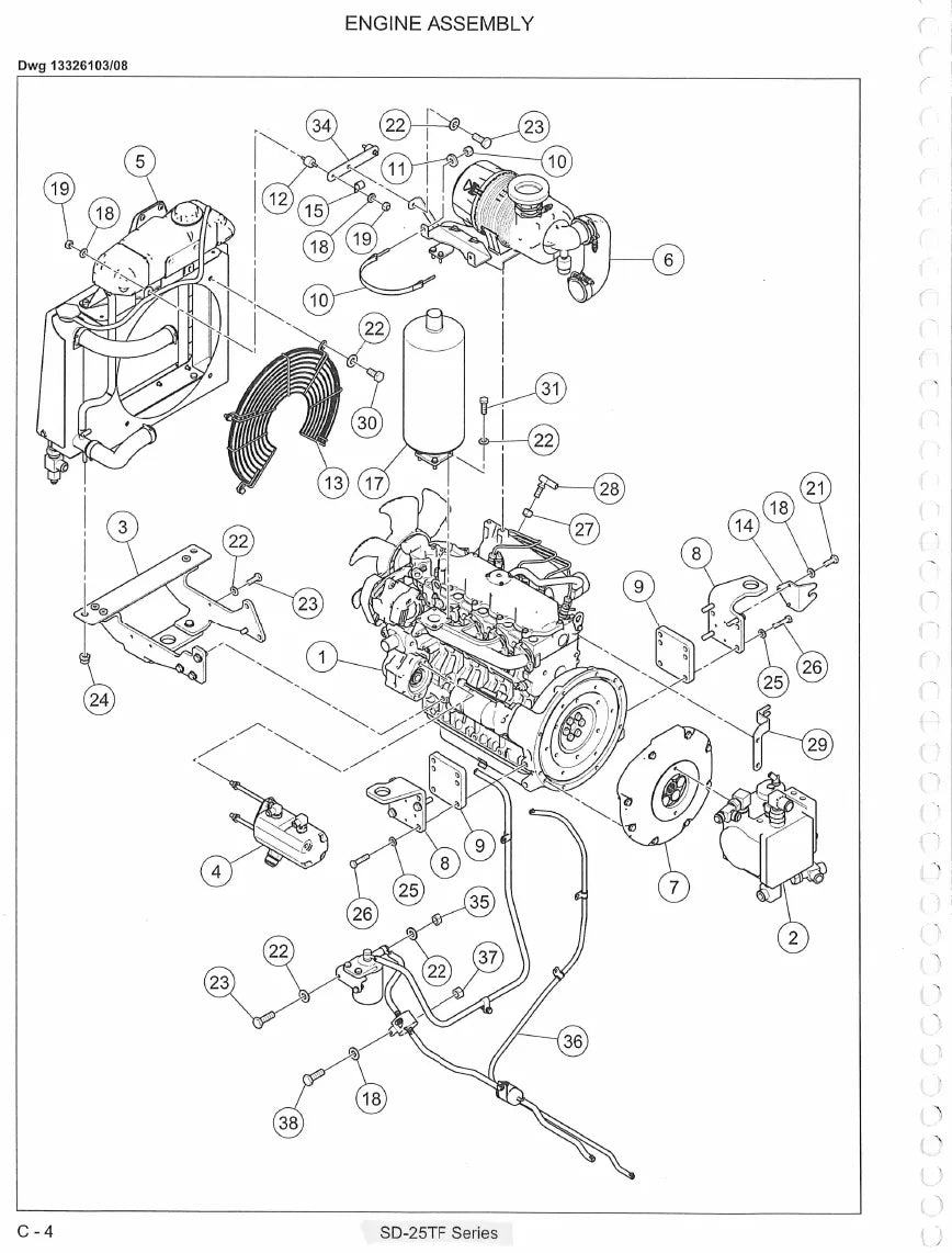 Catálogo de Peças Ingersoll-Rand SD-25TF Series — página interna 2