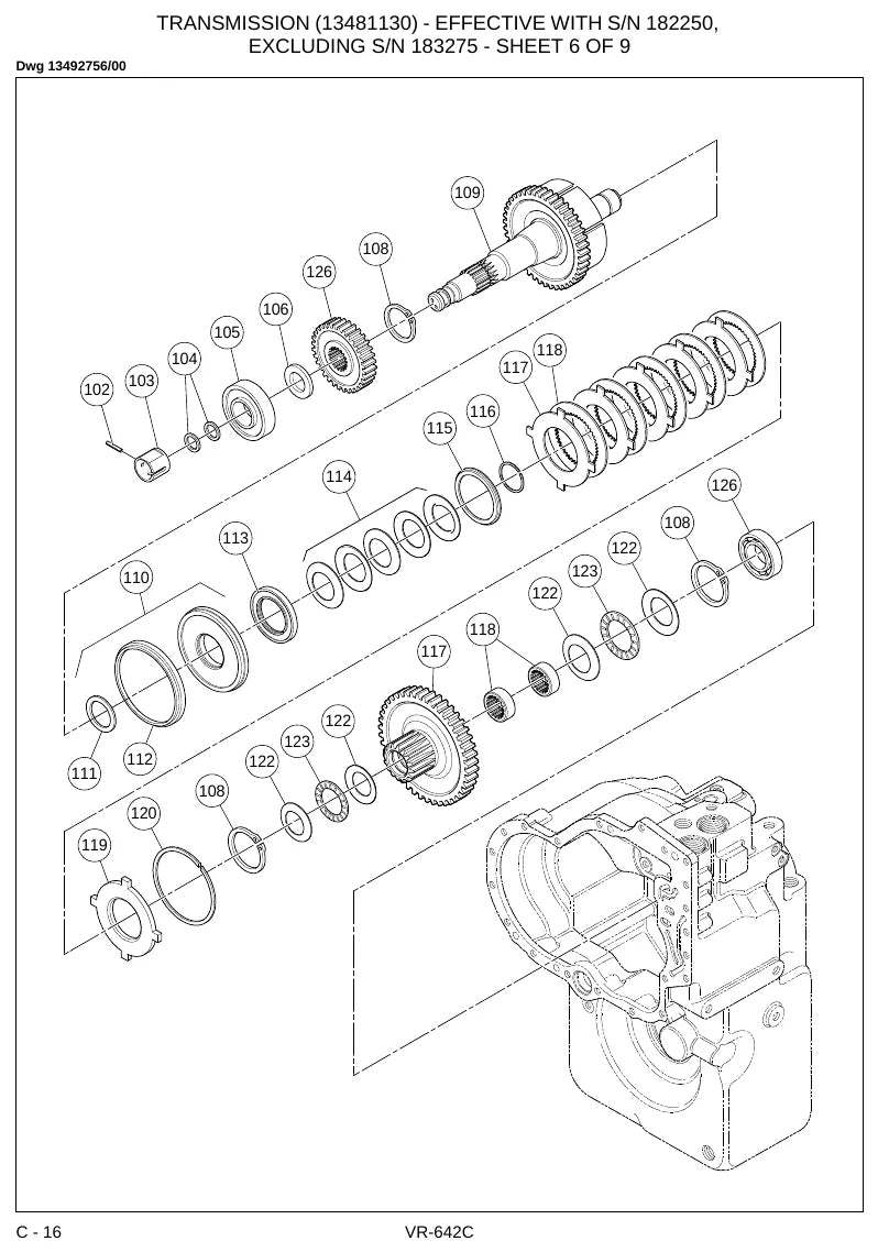 Catálogo de Peças Ingersoll-Rand VR-642C 2007 — página interna 1