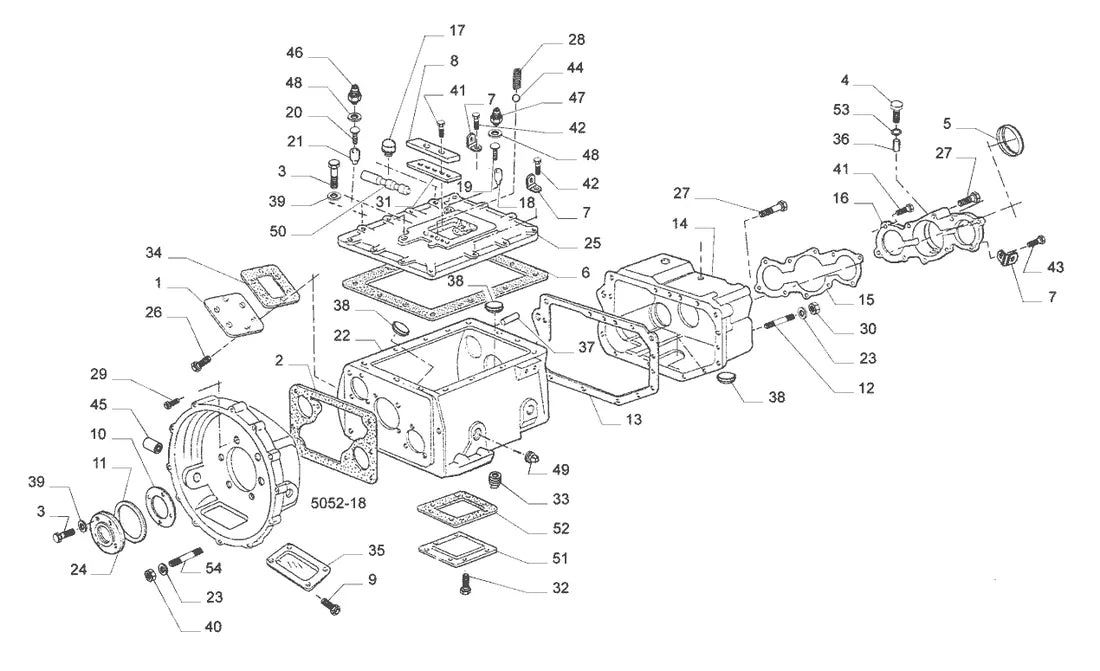 Vista explodida 2 do catálogo de peças Iveco EuroTech Cursor 450E31T