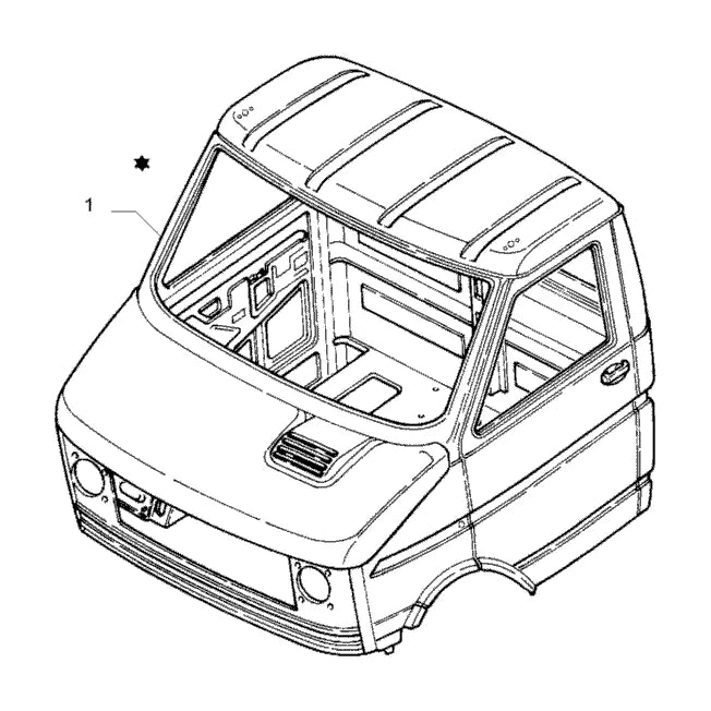 Vista explodida 4 do catálogo de peças Iveco Daily 50.13