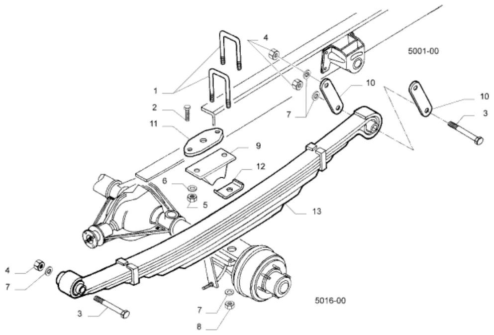 Vista explodida 1 do catálogo de peças Iveco Daily Scudato 35.10