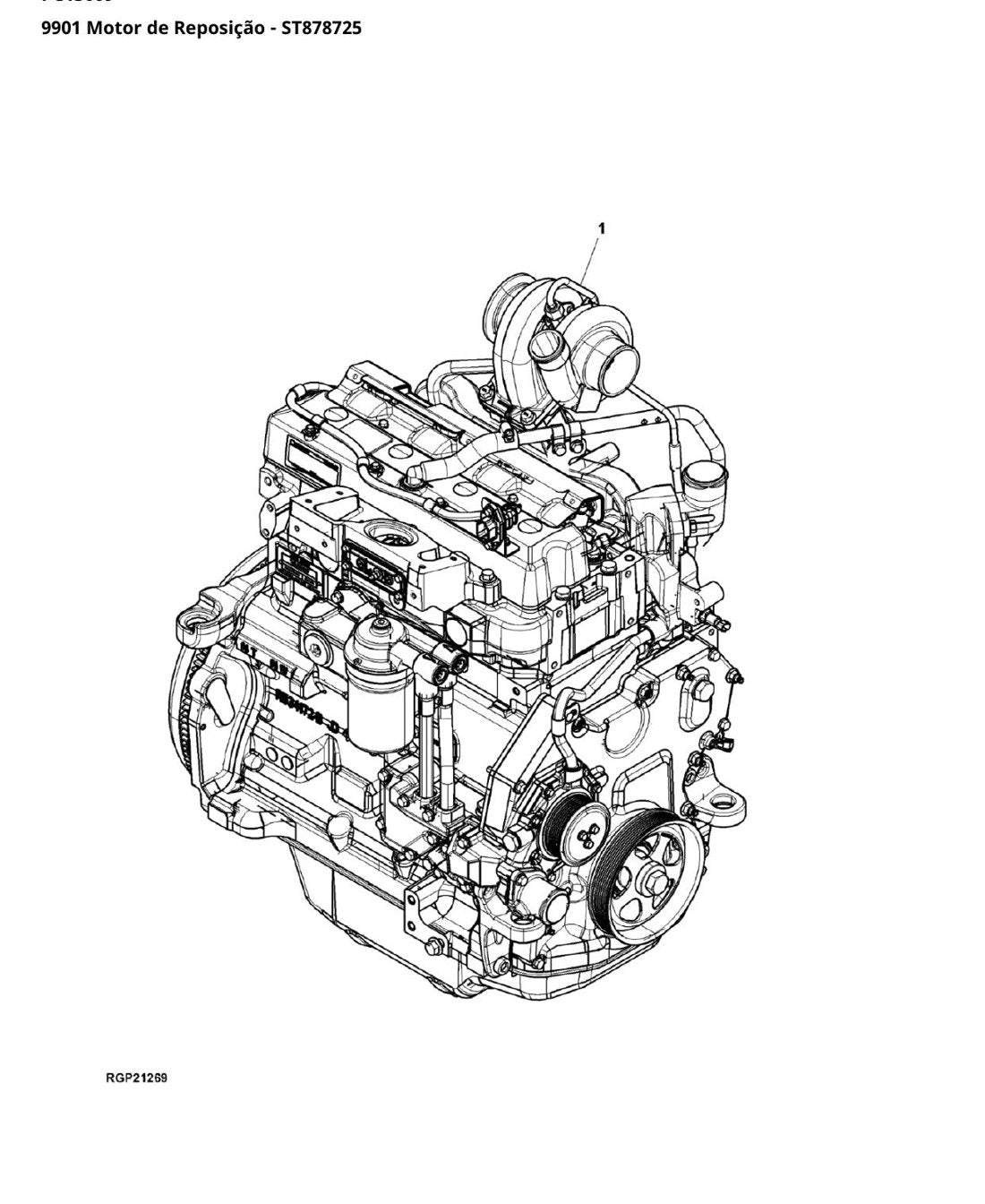 Catálogo de Peças John Deere - 6125E - Trator Agrícola - página 3
