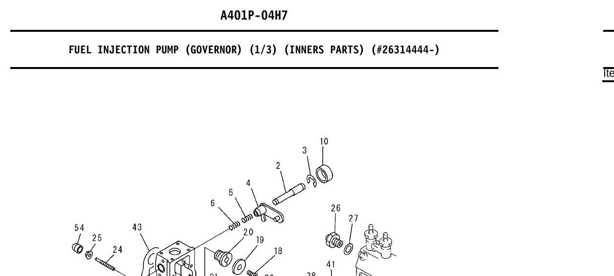 Catálogo de pecas Komatsu - GD555-3C - Motoniveladoras - vista explodida 3