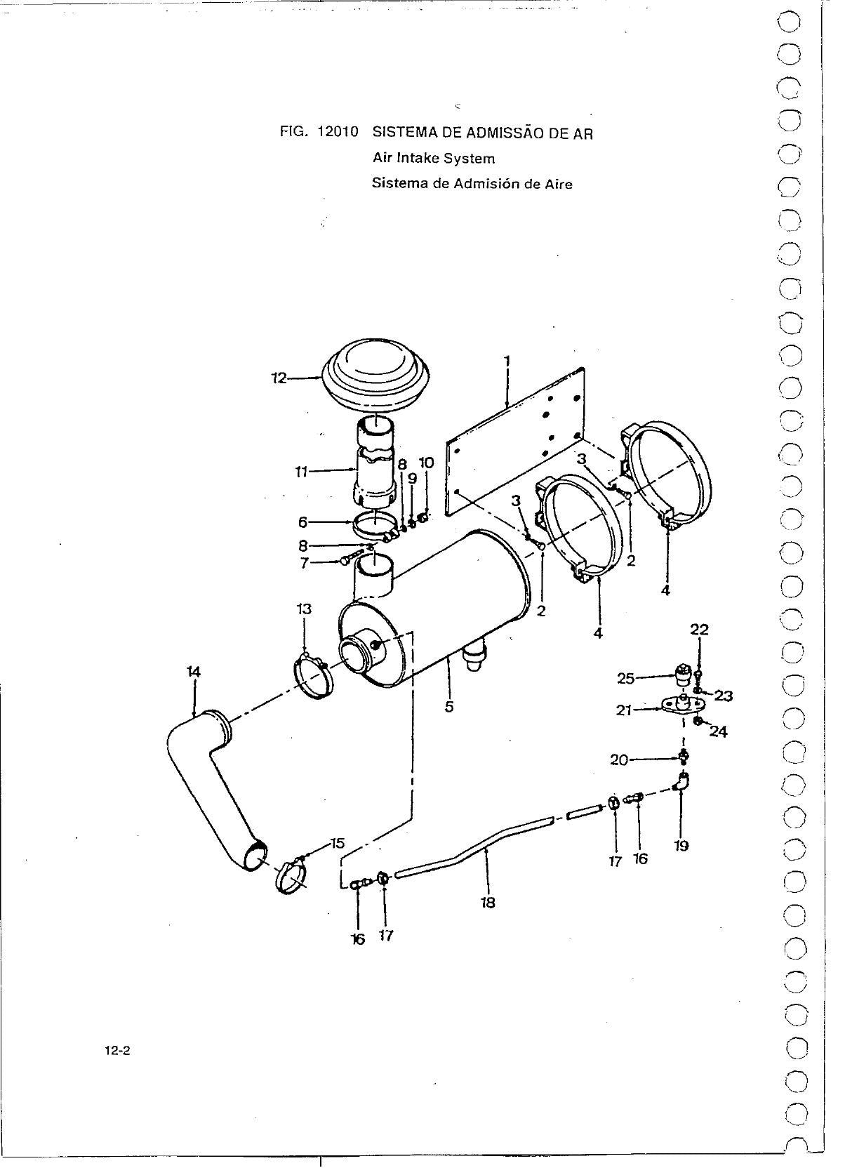 Catálogo de pecas Komatsu - GD623A-1 - Motoniveladoras - vista explodida 2