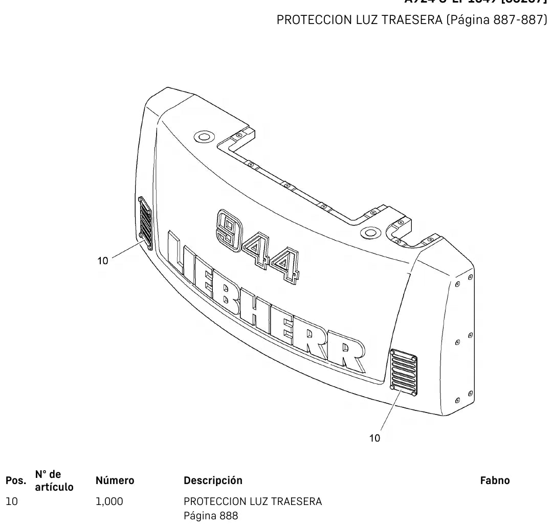 Liebherr A924 C — vista 4 do documento