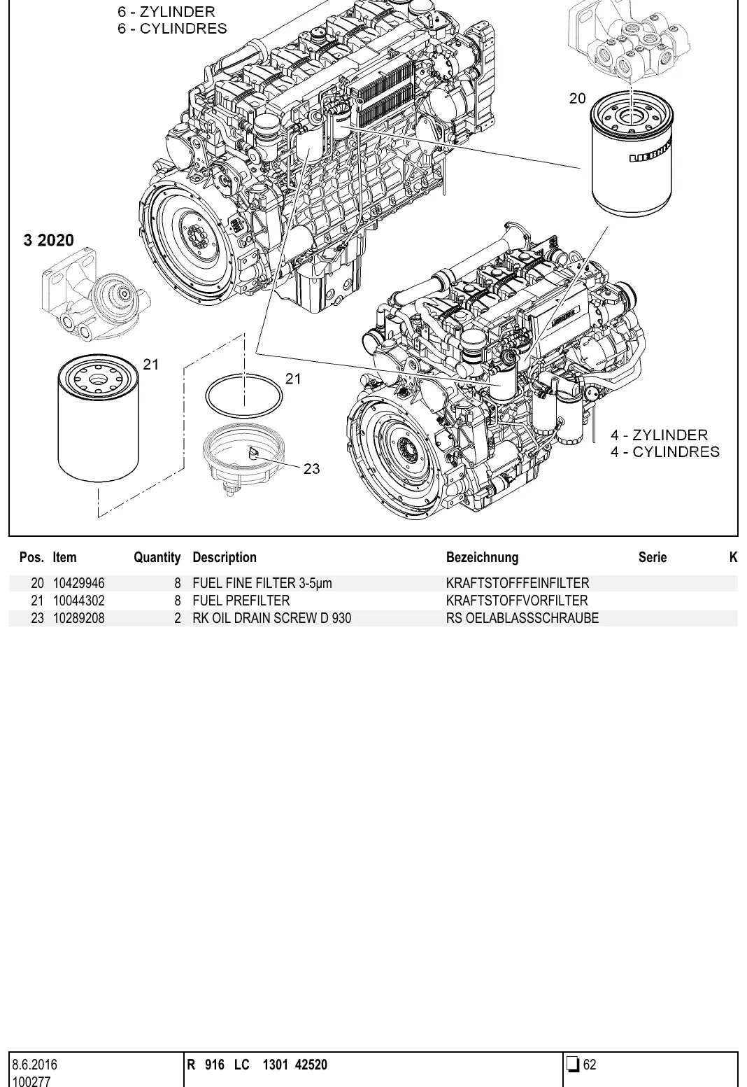 Liebherr R 916 LC — vista 1 do documento