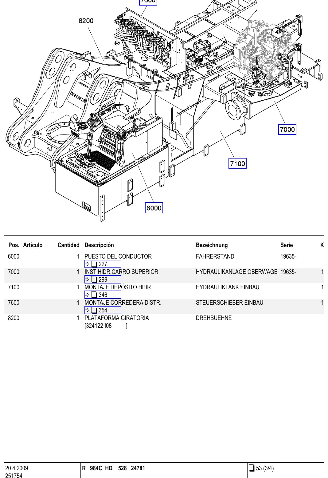 Liebherr R 984C HD — vista 1 do documento