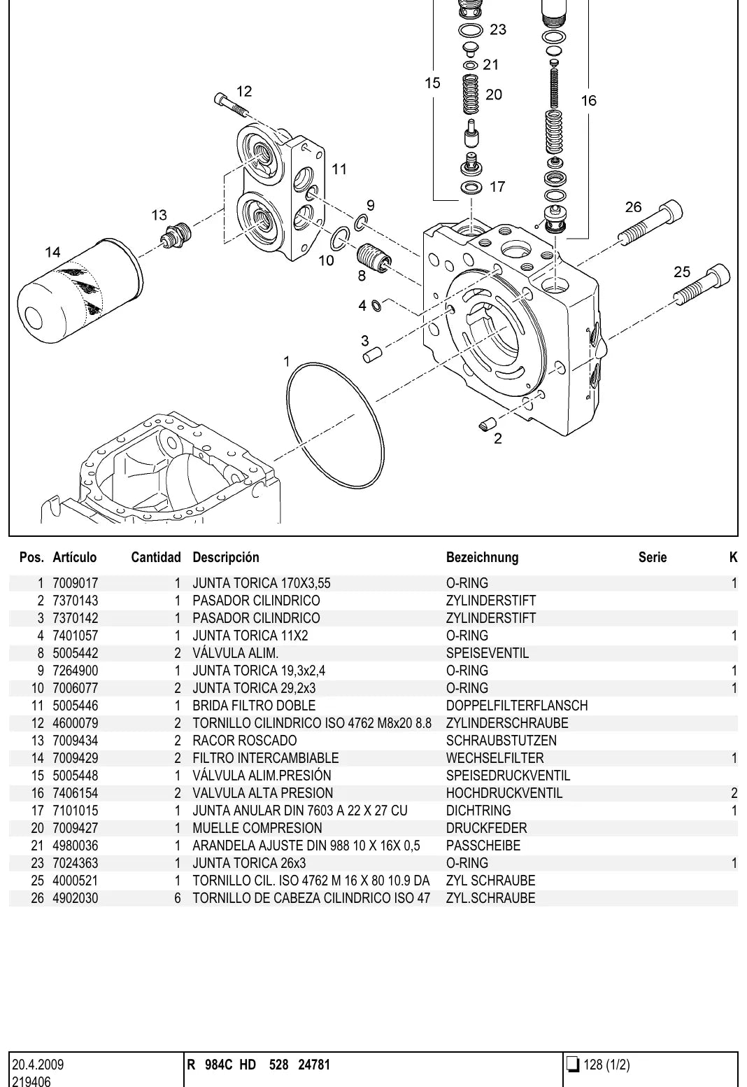 Liebherr R 984C HD — vista 2 do documento
