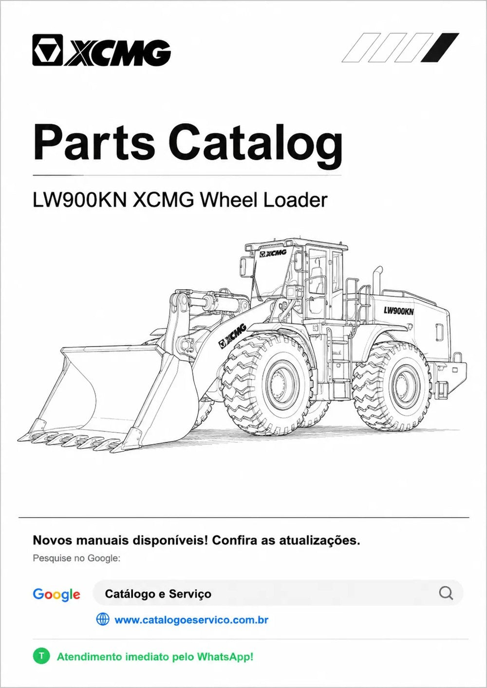 Catálogo de Peças LW900KN XCMG Pá Carregadeira