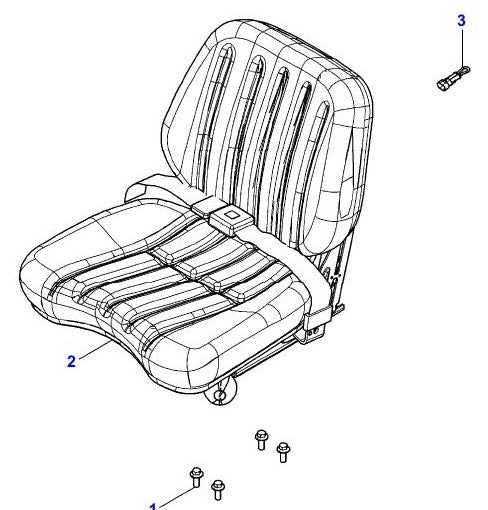 Catálogo de Peças Massey Ferguson MF 4306 — Trator Tier 3 - página 3