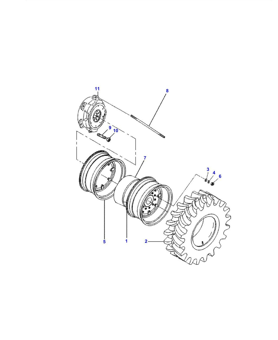 Catálogo de Peças Massey Ferguson - MF 7215 - Trator Agrícola - página 3