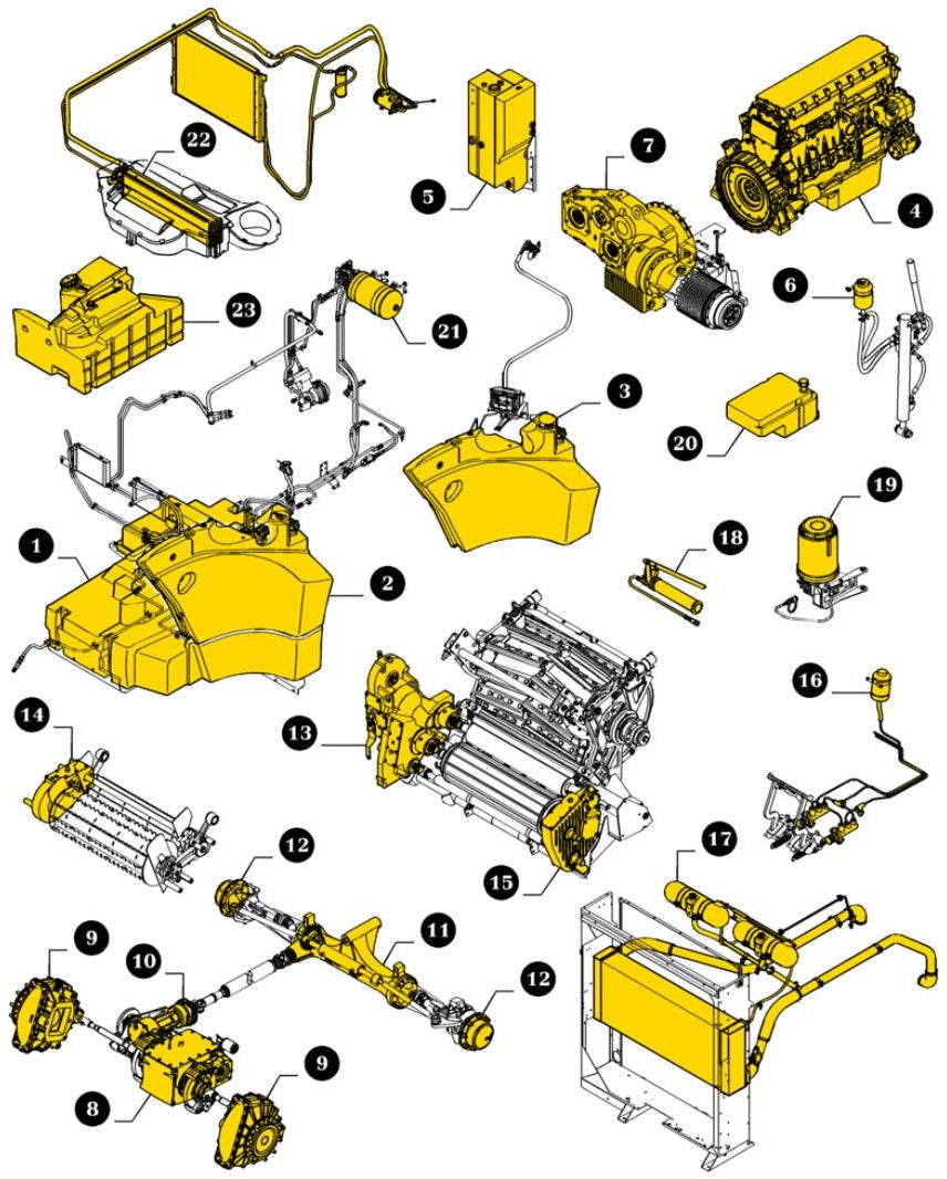 CATÁLOGO DE PEÇAS NEW HOLLAND - FR500 FORRAGEIRA PDF