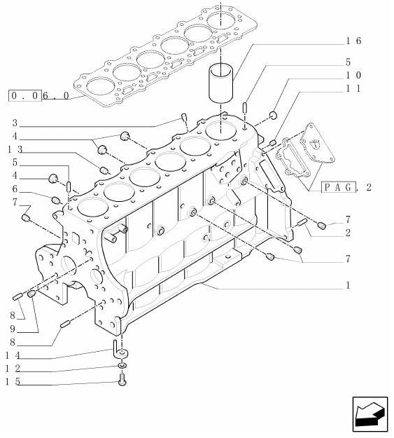 Catalogo De Pecas New Holland - TM155 - 2002/2007 - Trator