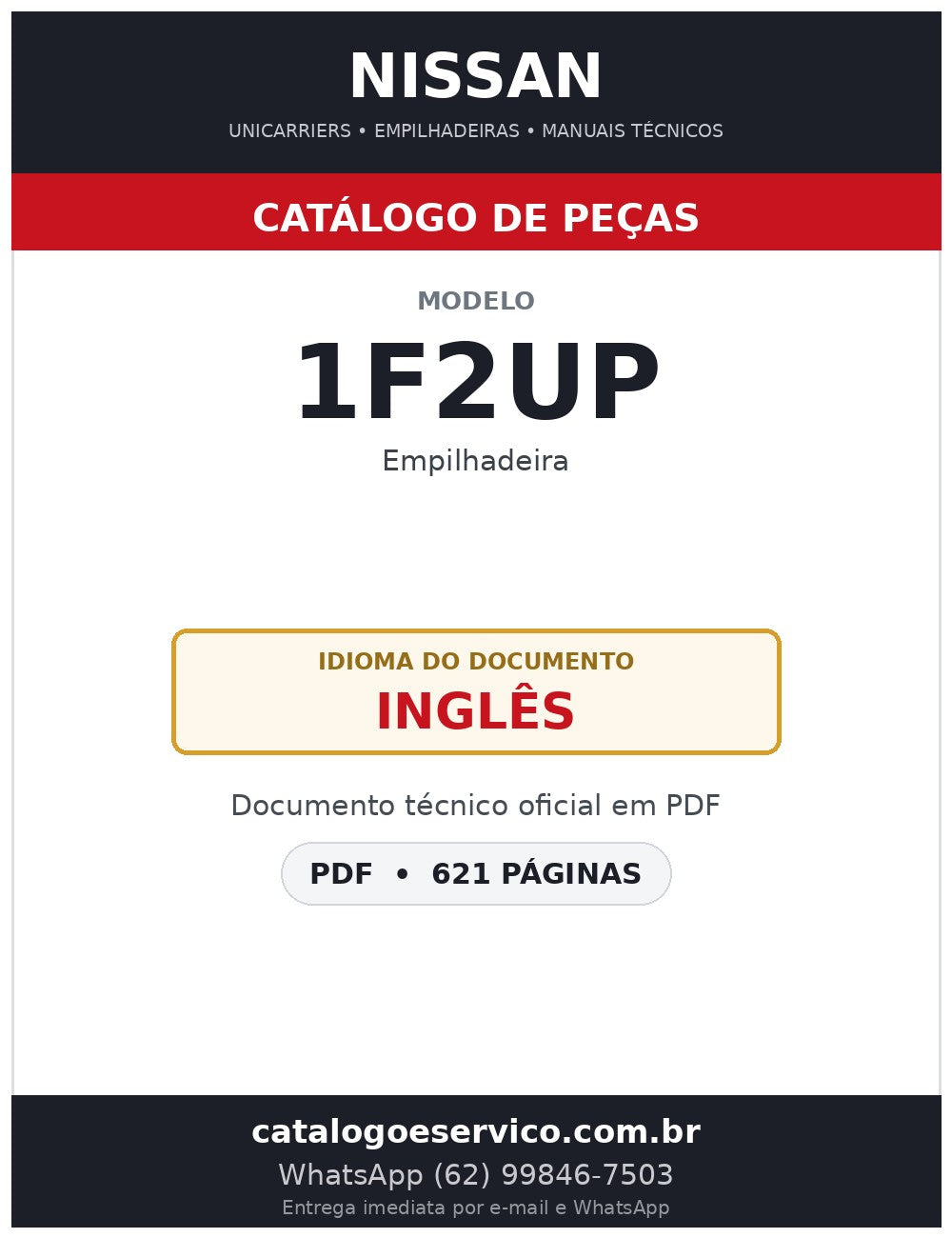 1F2UP - Catálogo de Peças Nissan