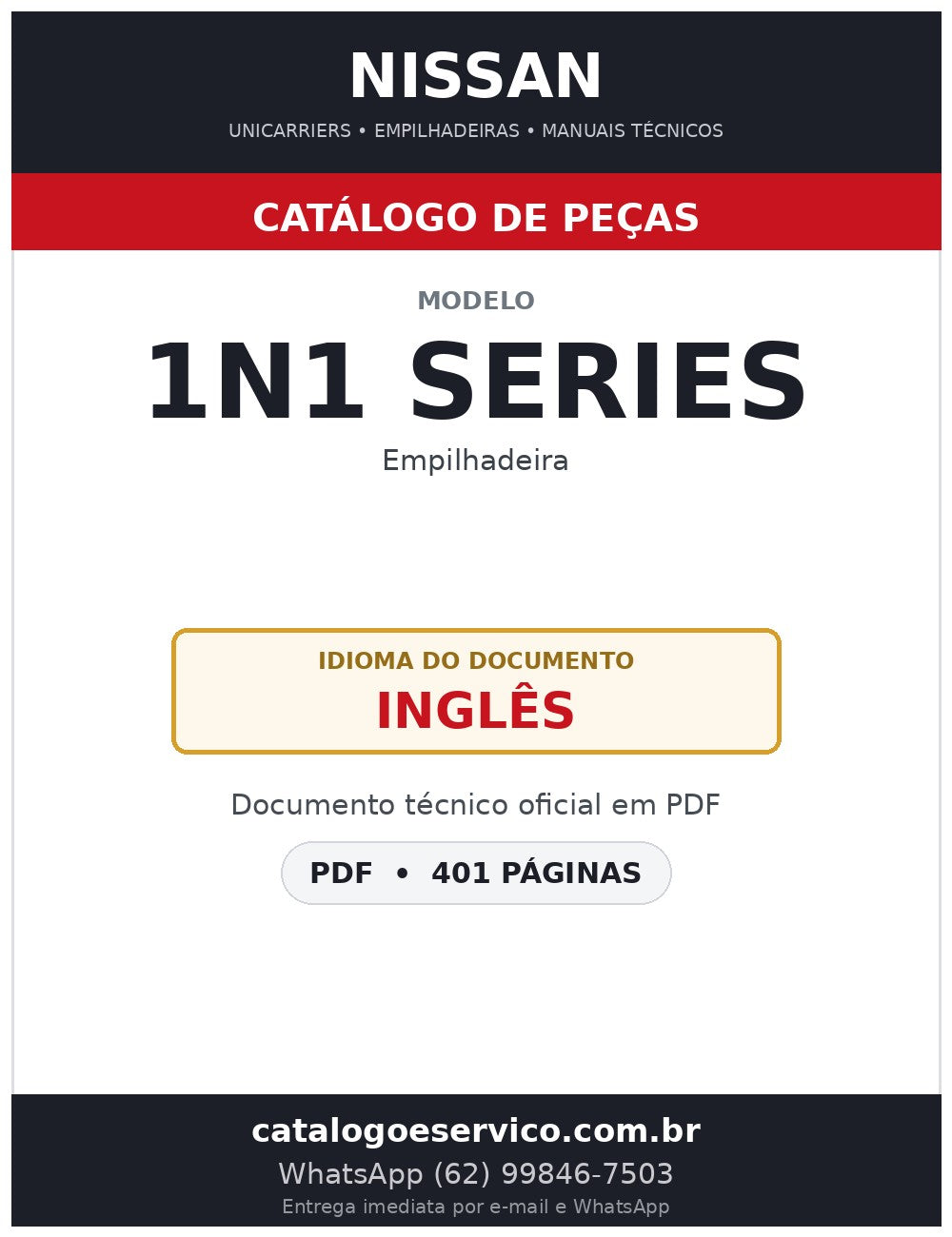 1N1 SERIES - Catálogo de Peças Nissan