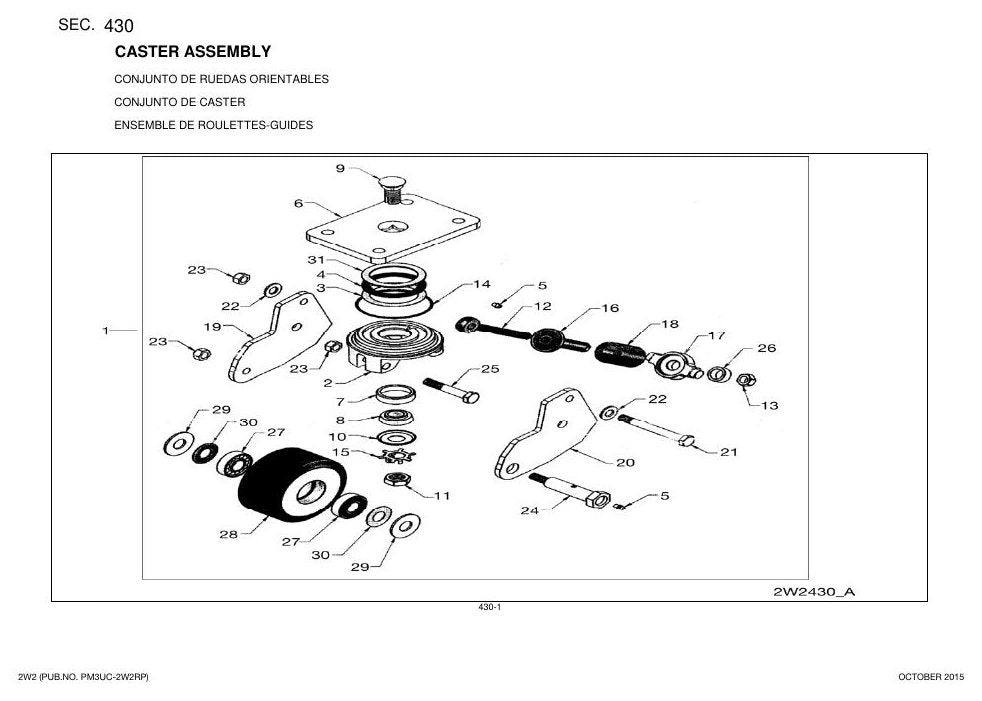 2W2 SERIES - Catálogo de Peças Nissan