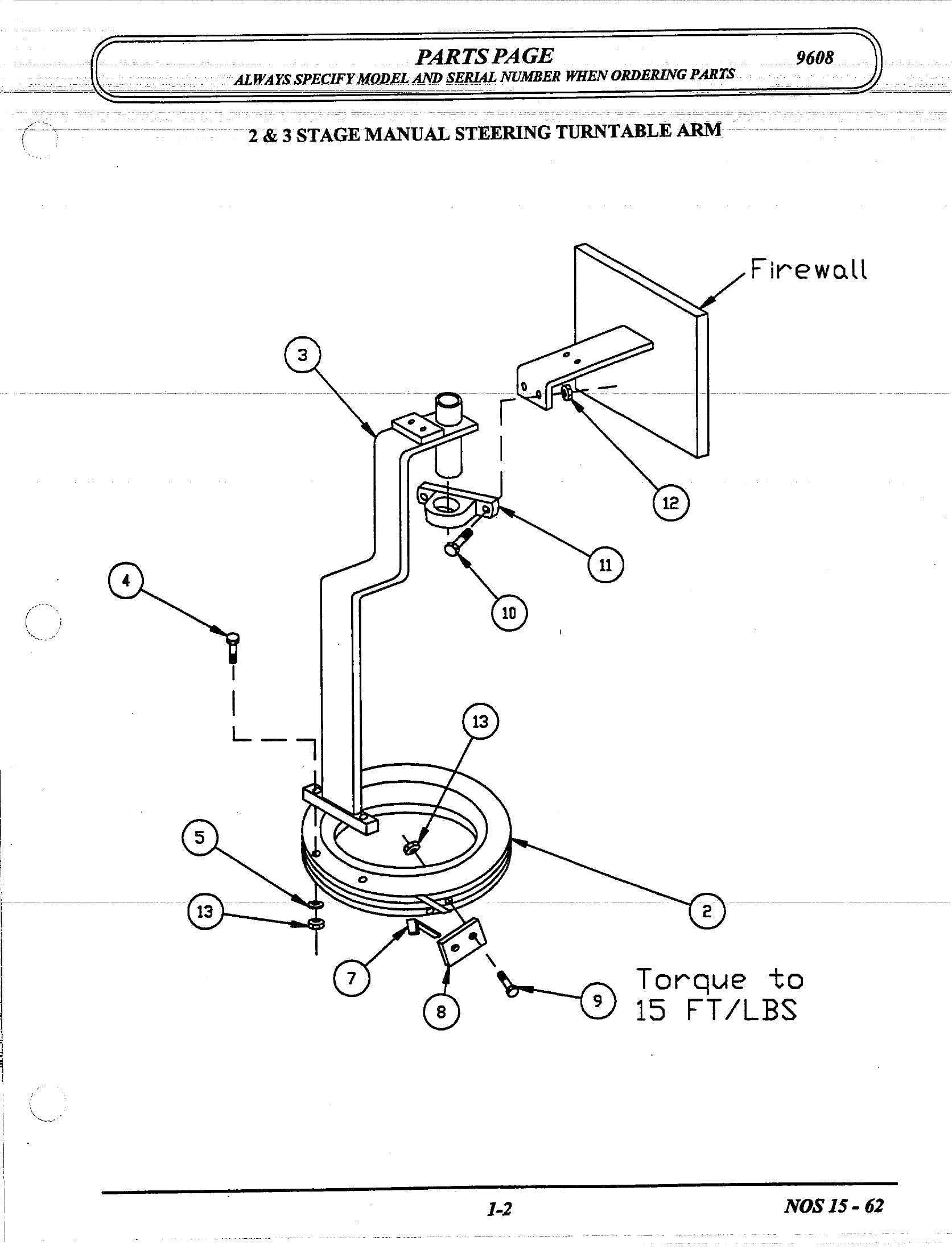 Catálogo de Peças Order Picker Clark NOS 15 (Book X-168A) - página interna