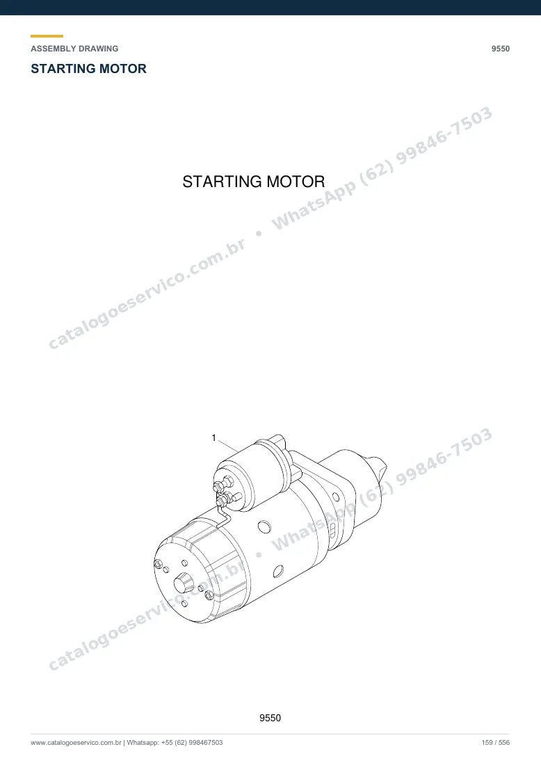 Catálogo de peças Hyundai HL757TM-7: desenho de montagem