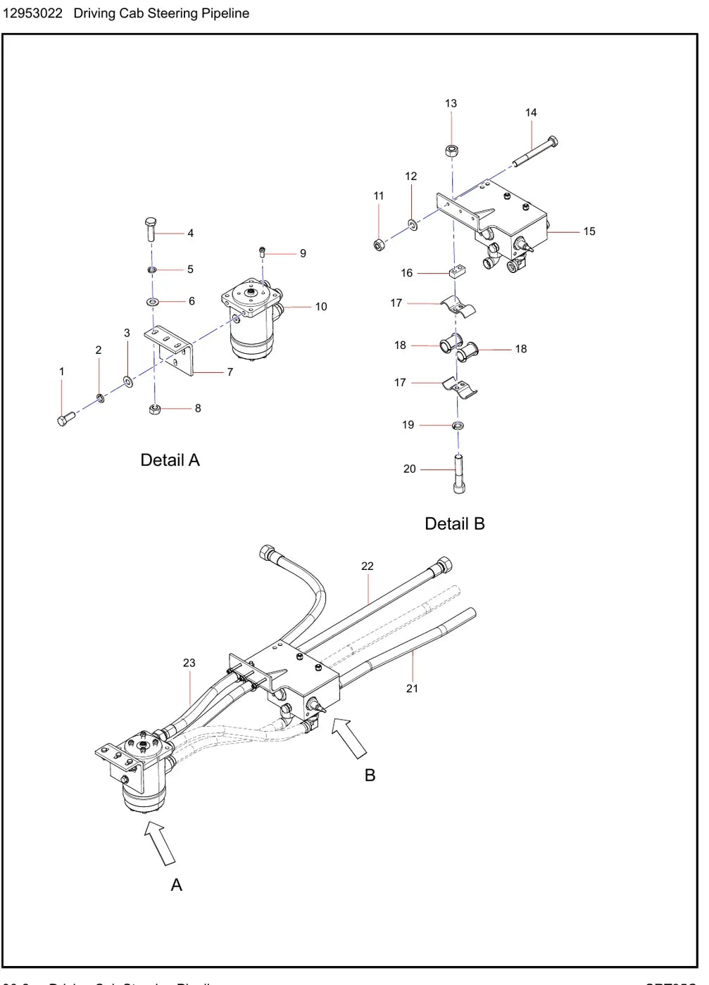 Catálogo de Peças SANY SRT95C — vista interna 2