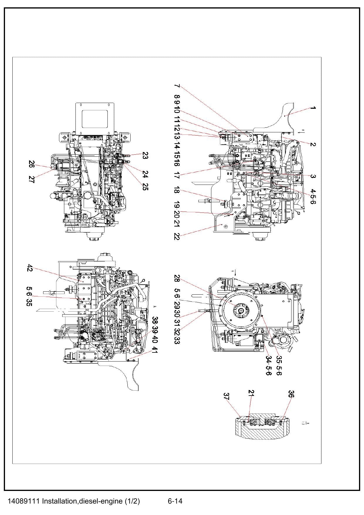 Catálogo de Peças SCC900A-B1 III Sany Guindaste de Esteiras - página 3