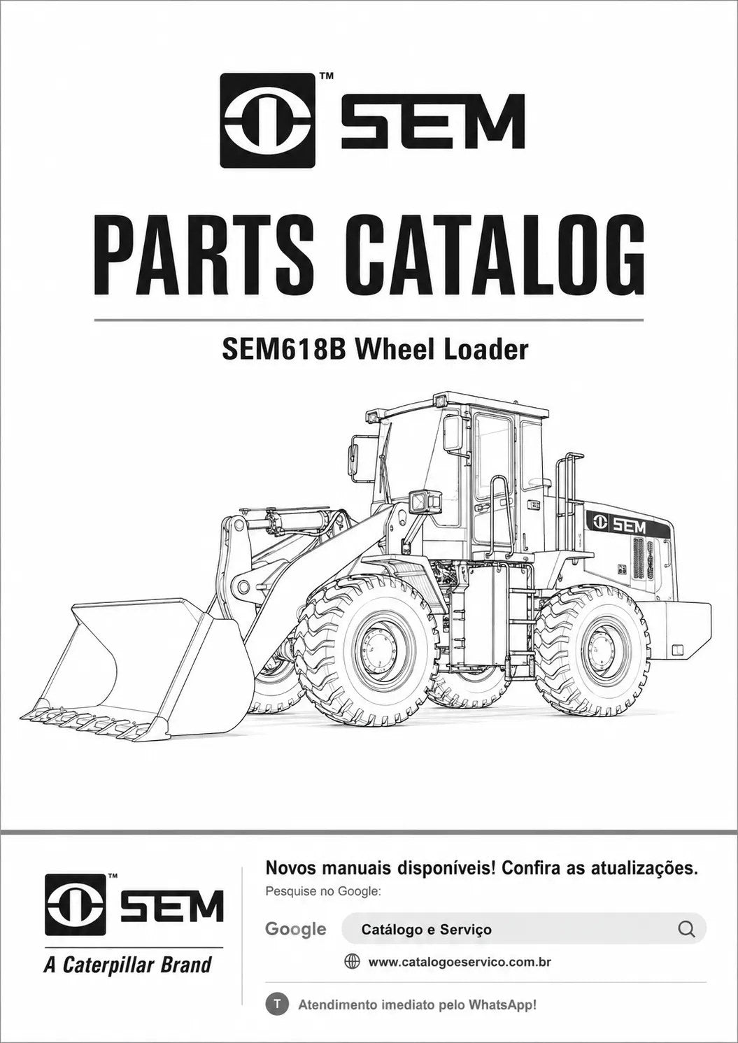 Catálogo de Peças SEM618B SEM Pá Carregadeira