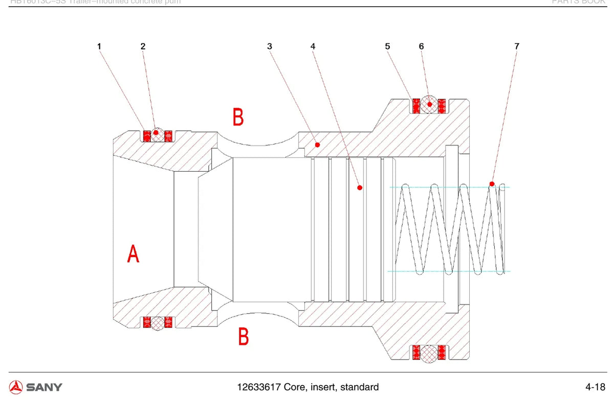 Catálogo de Peças SANY HBT6013C-5S — vista interna 2