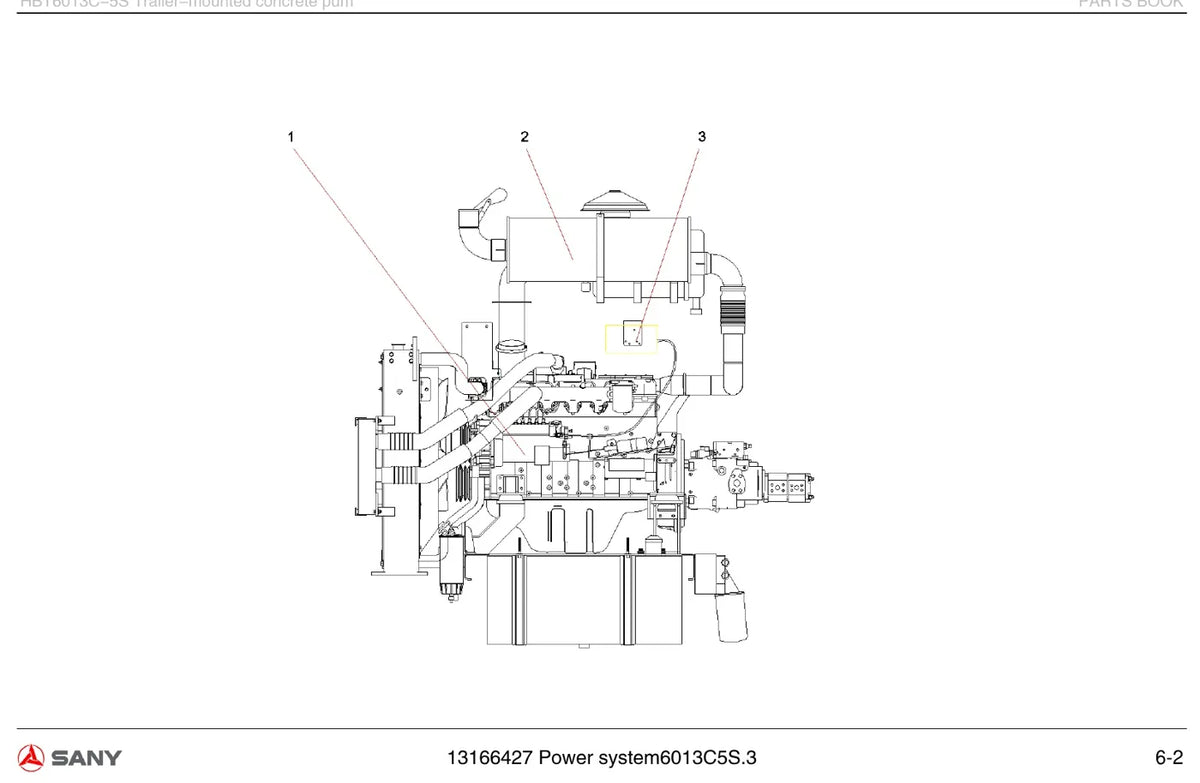 Catálogo de Peças SANY HBT6013C-5S — vista interna 4
