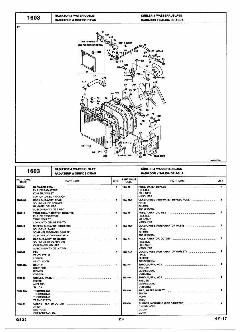 Catálogo de Peças Toyota 02-6FGU30 Empilhadeira a Combustão — vista explodida 3